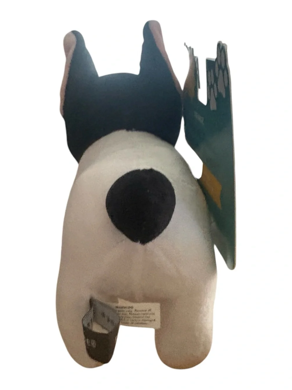 Fringe Studio Pink and Black “Pardon My Frenchie” Plush Dog Squeaker Toy NWT
